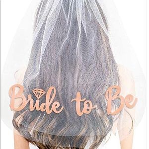 Bride to be veil